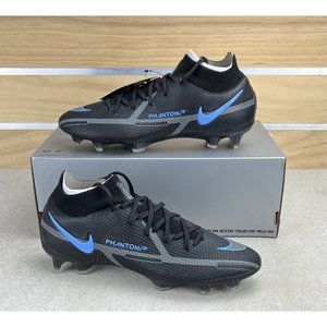 Nike Phantom GT2 Elite DF FG Black Grey Soccer Cleats CZ9889 004 Mens Size 8